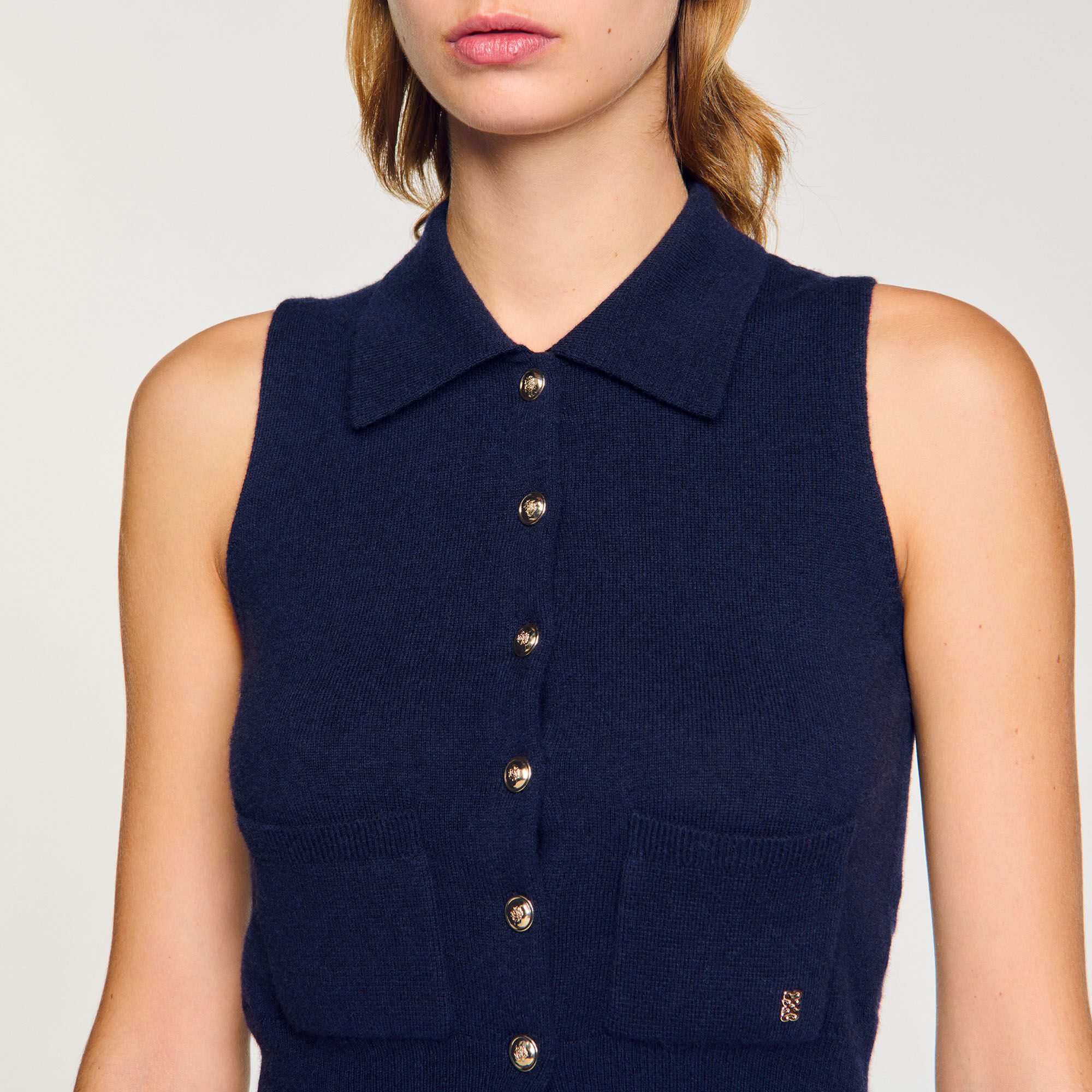 Wool and cashmere cardigan