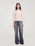 Ribbed wool and cashmere jumper