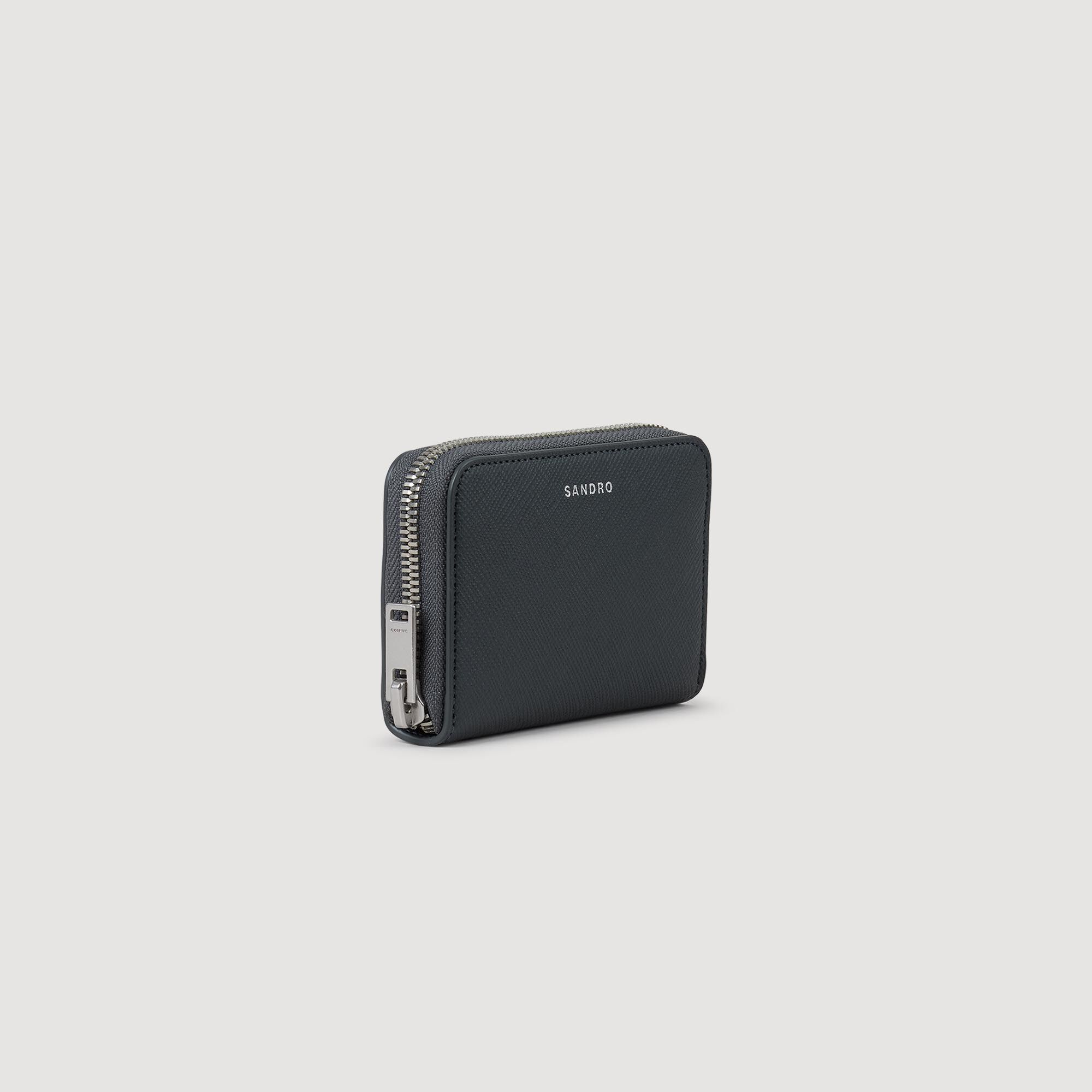 Zipped cord wallet