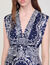 Bandana-print maxi dress