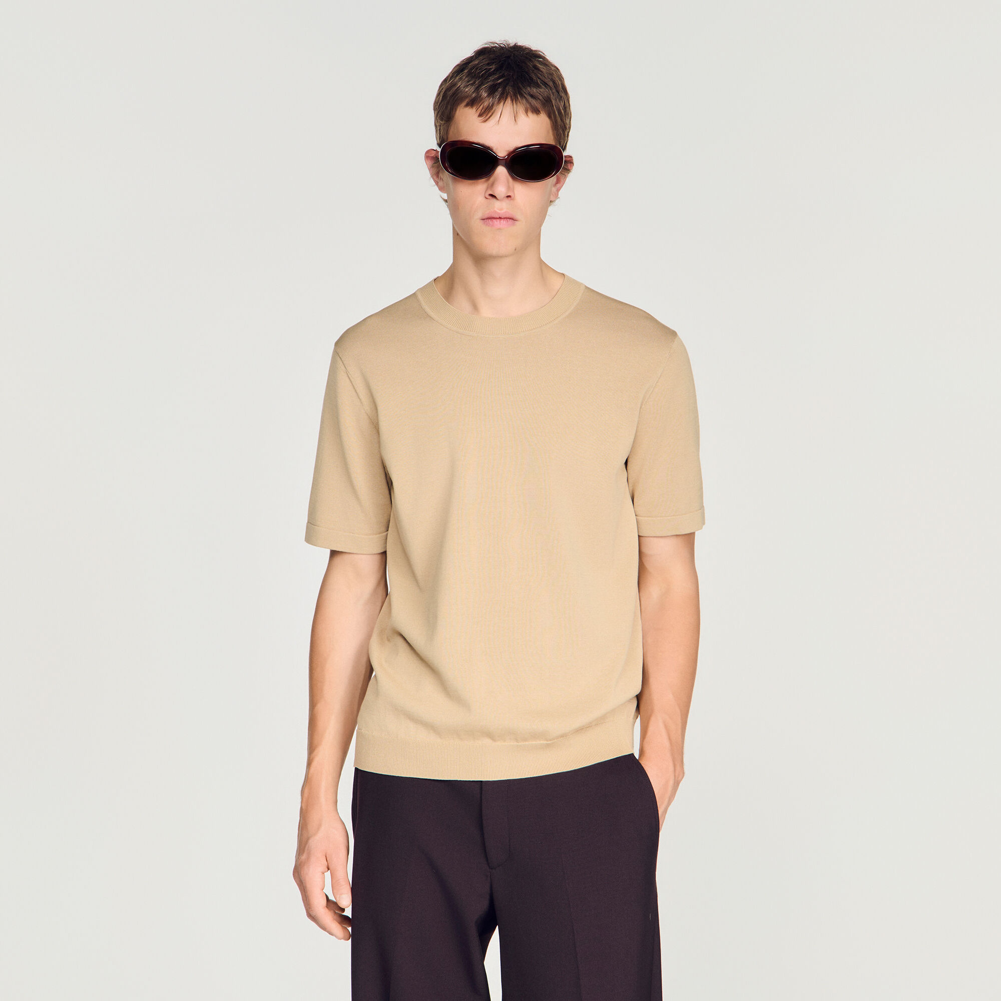 Knitted T-shirt