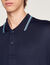 Polo shirt with edging