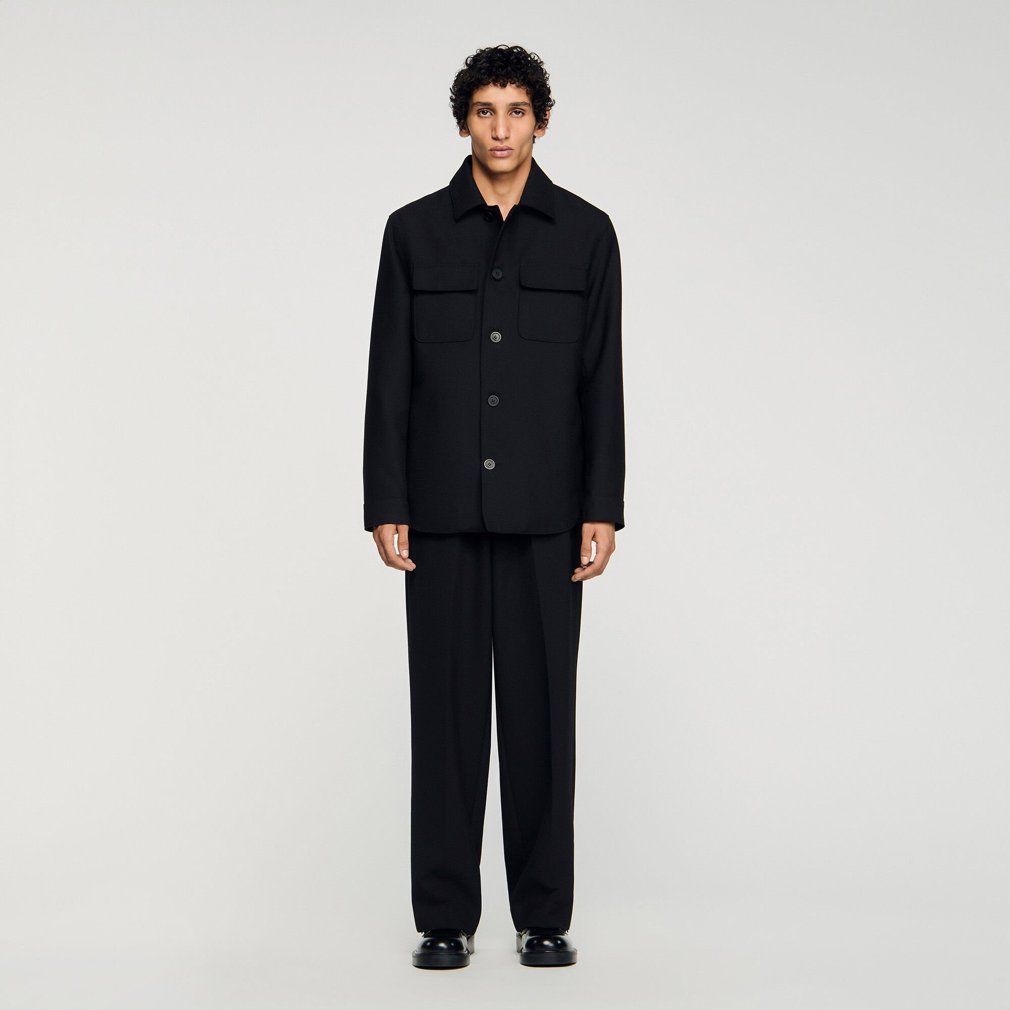 Buttoned overshirt
