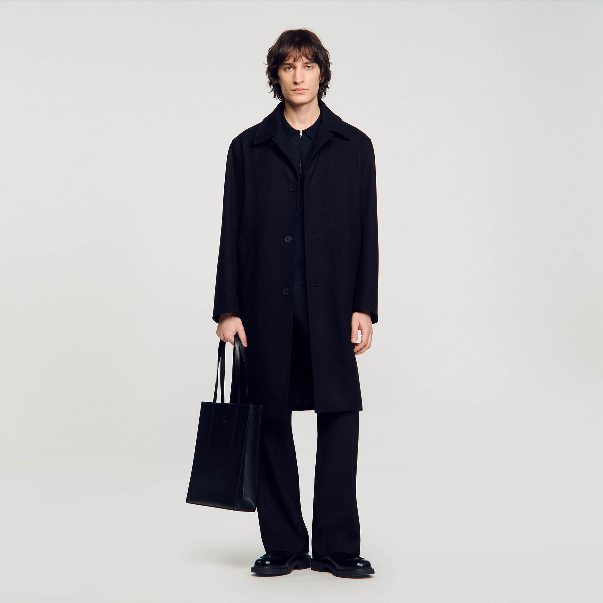 Sandro wool jacket cheap