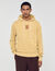 Leather patch sweatshirt