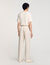 Wide-leg trousers with creases