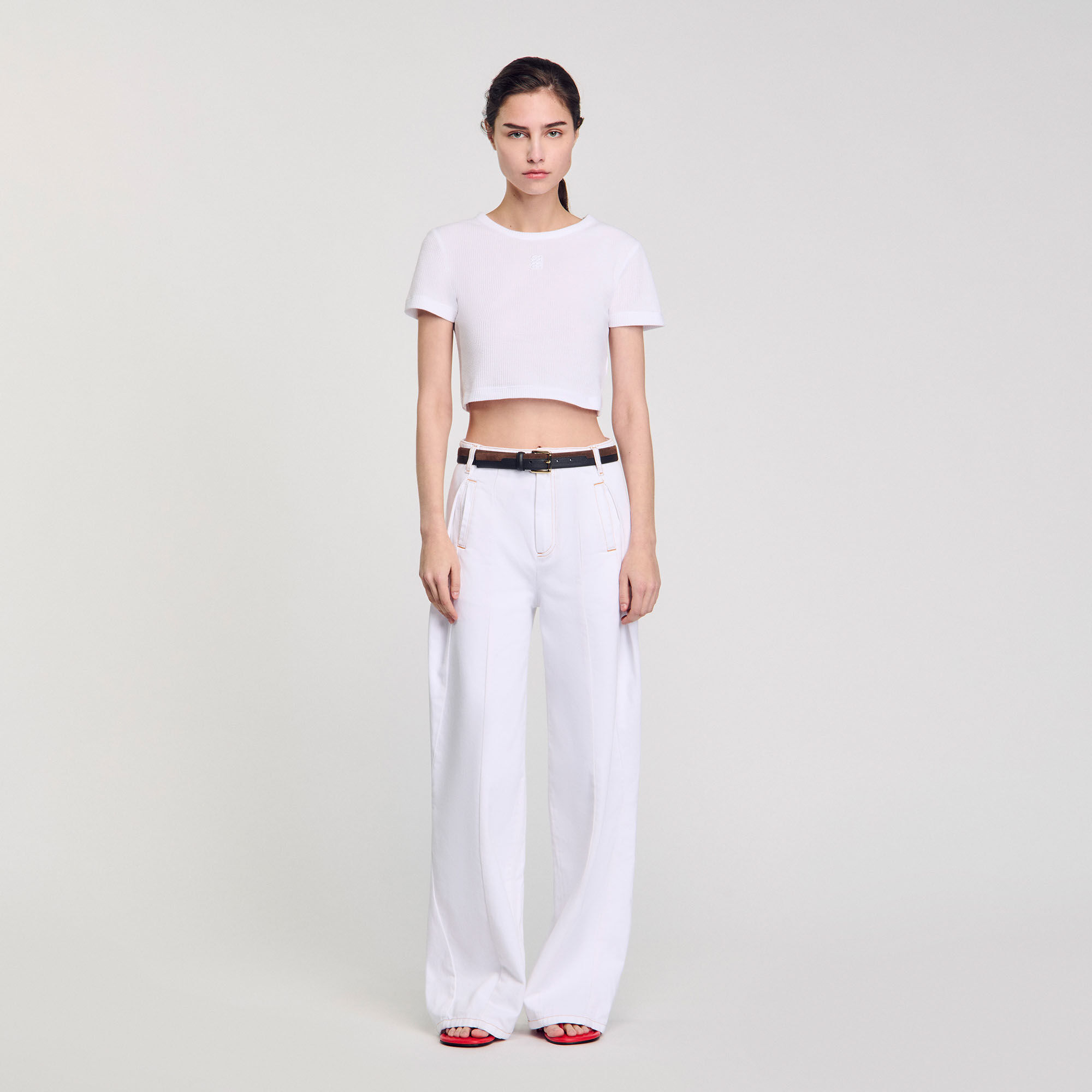 Cropped T-shirt