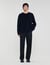 Rib knit jumper