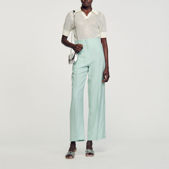 Wide-leg trousers