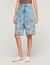 Embroidered Bermuda shorts