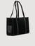 Soft suede shopping bag