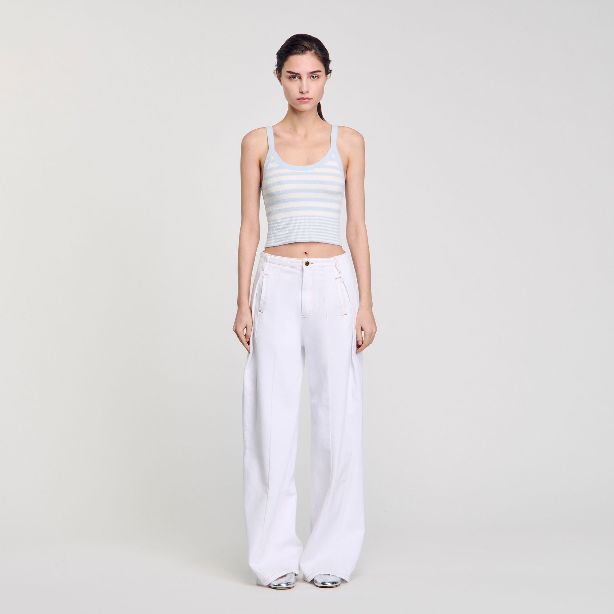 Knit vest top