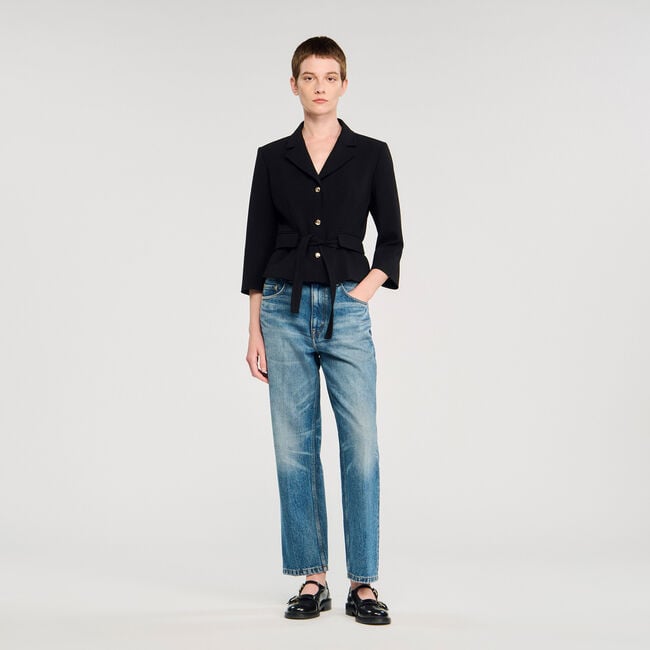Short tailored jacket