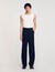 Wool suit trousers