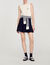 Sleeveless knit jumper