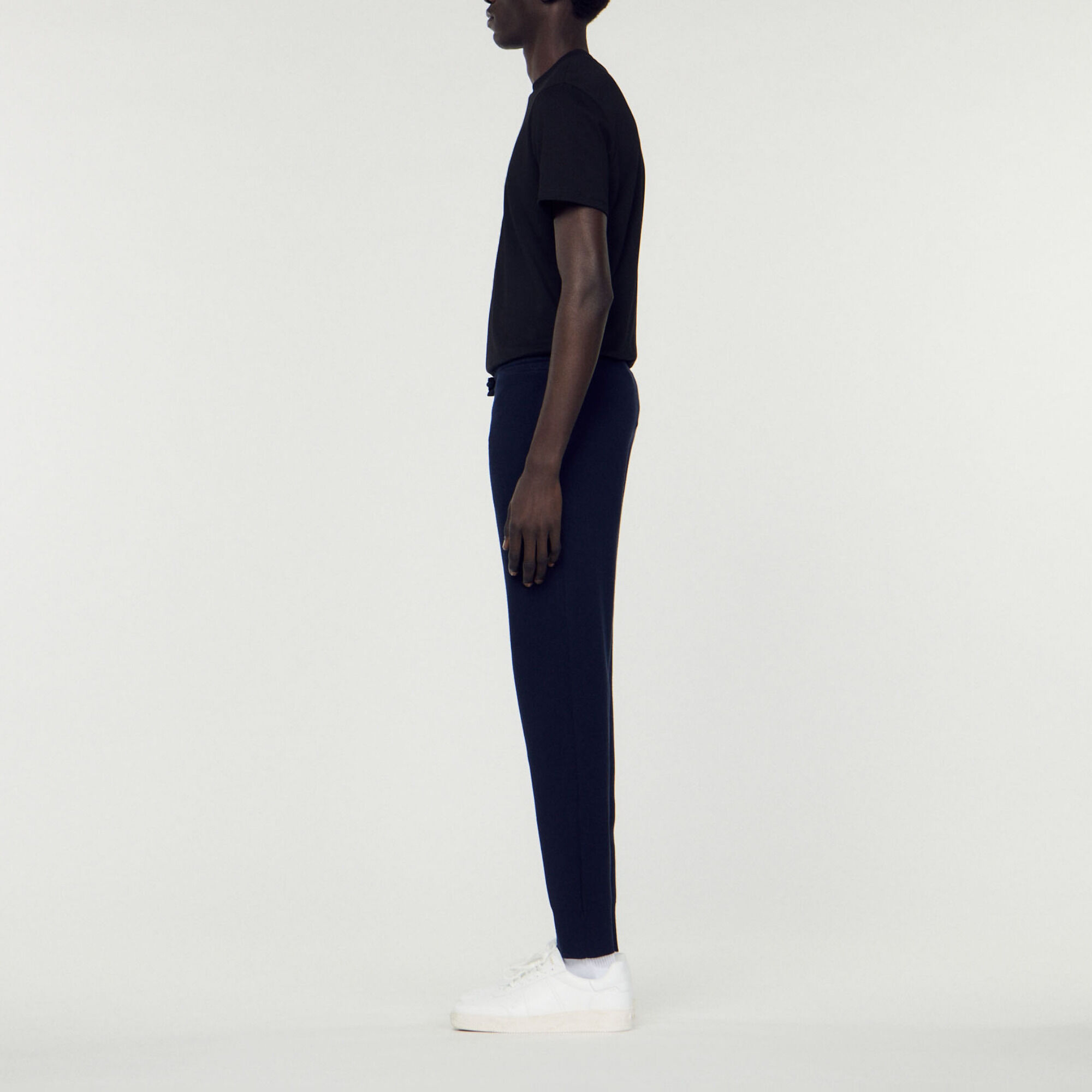Knit jogging bottoms