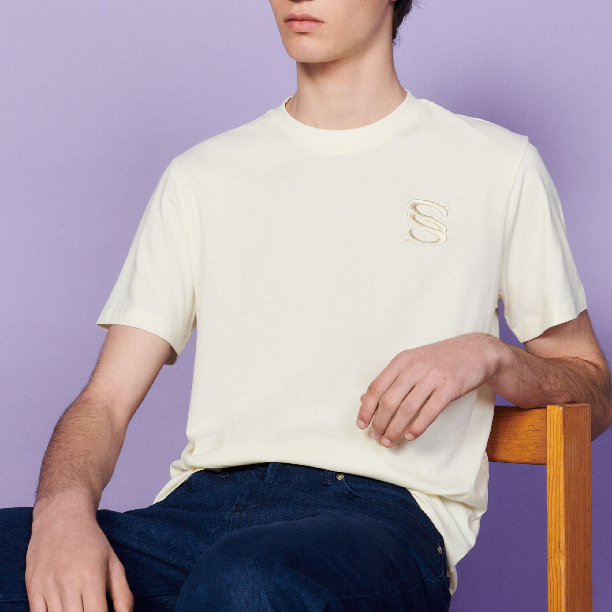 Embroidered T-shirt