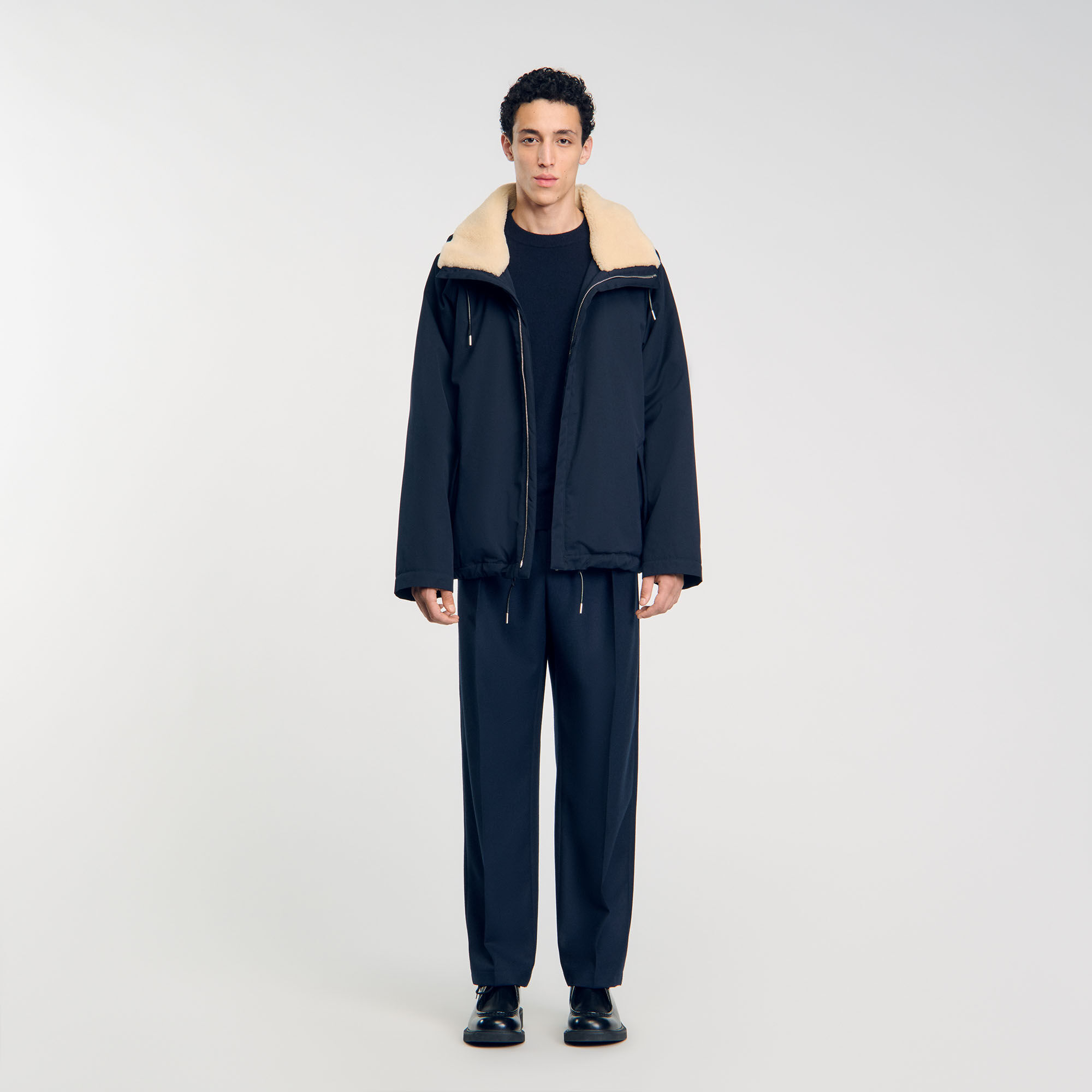 Quilted cotton parka