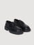 Leather boat shoes