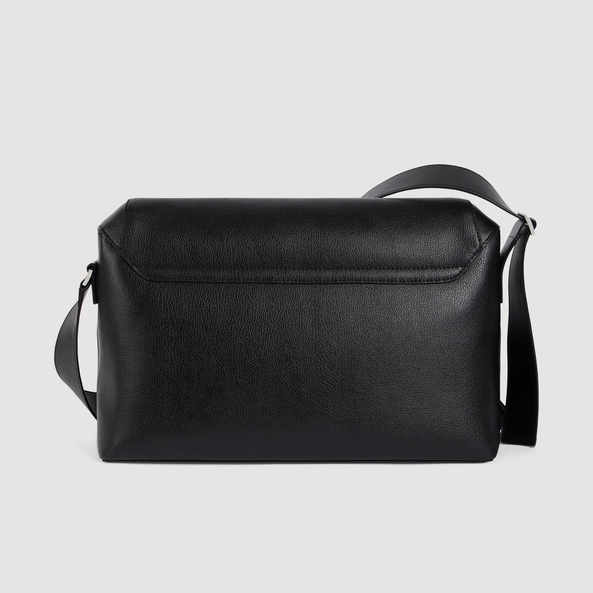 Reconstituted leather bag - Men | Sandro