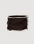 Ribbed knit neck warmer Ribbed knit neck warmer