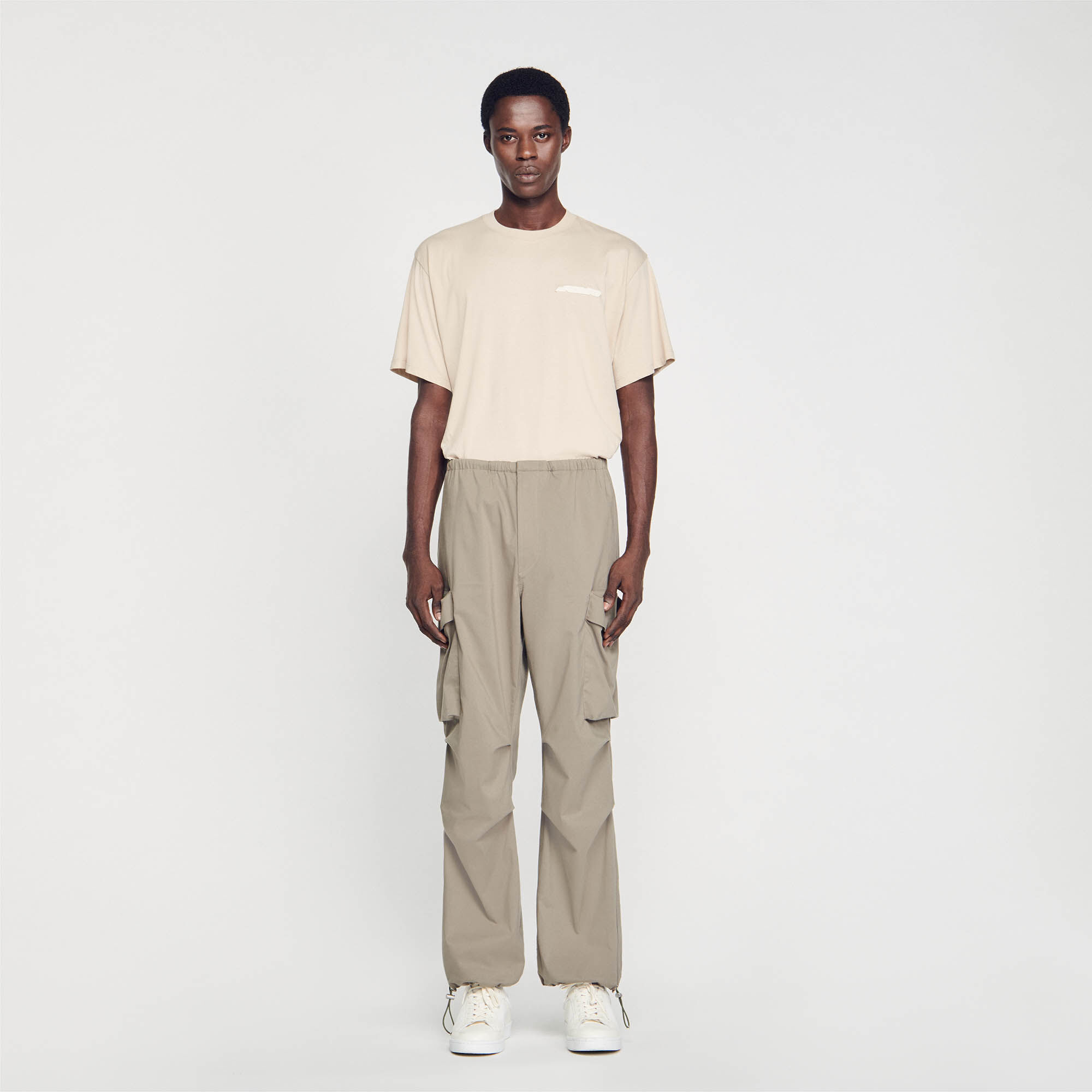 Cargo trousers green for Men Sandro Paris