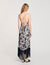 Floral print maxi dress