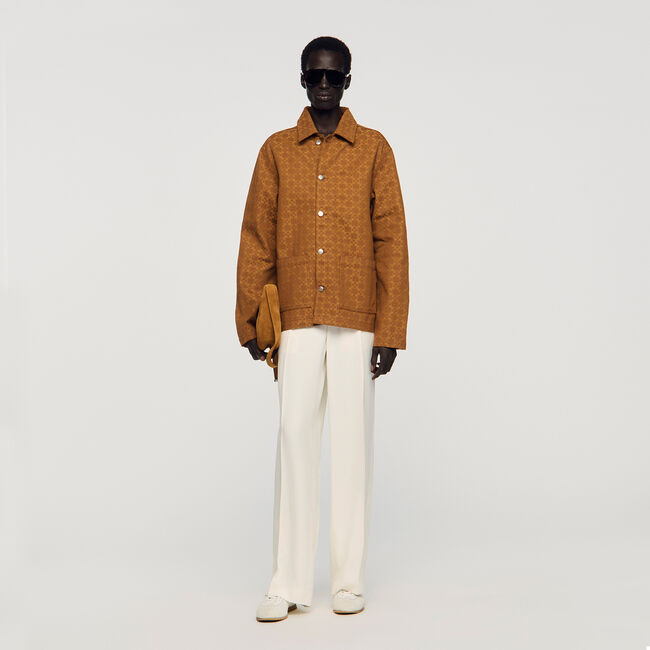 Square Cross denim jacket