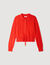 Pointelle knit cardigan