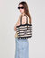 Two-tone crochet bag