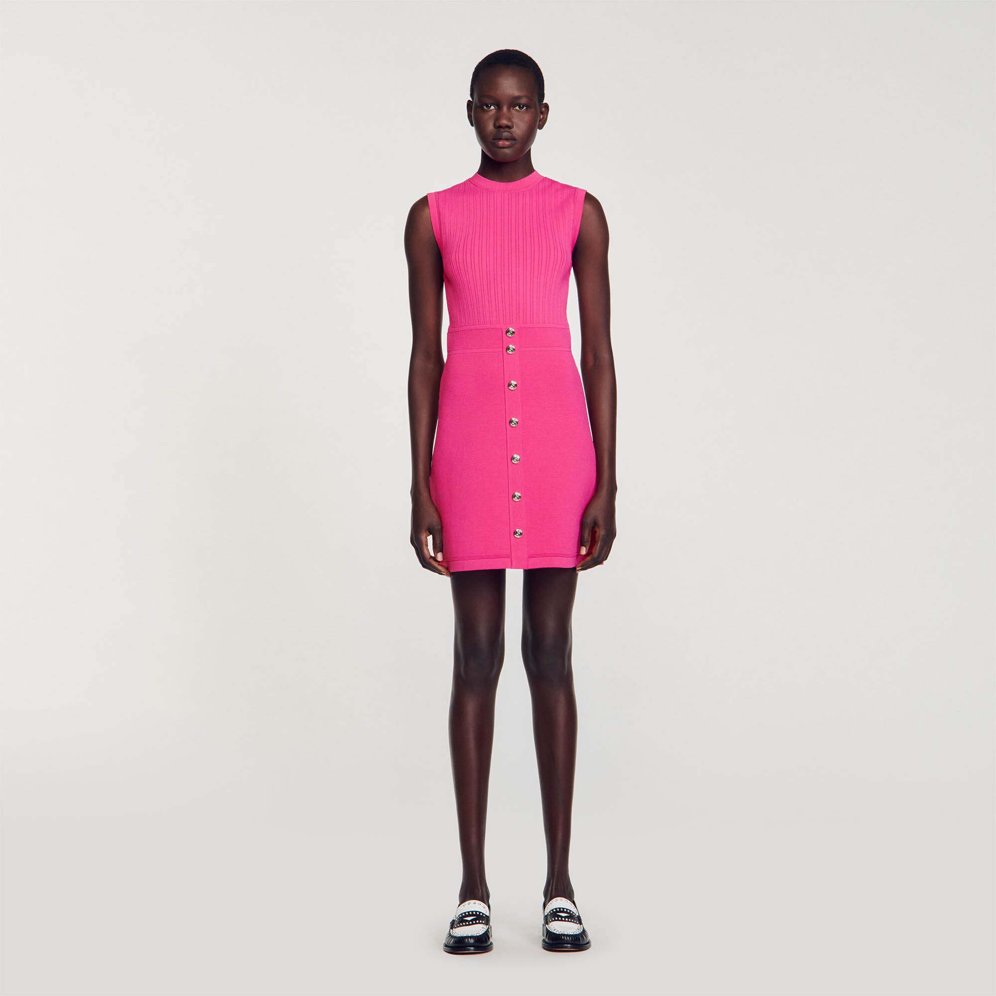 Sandro kleid pink