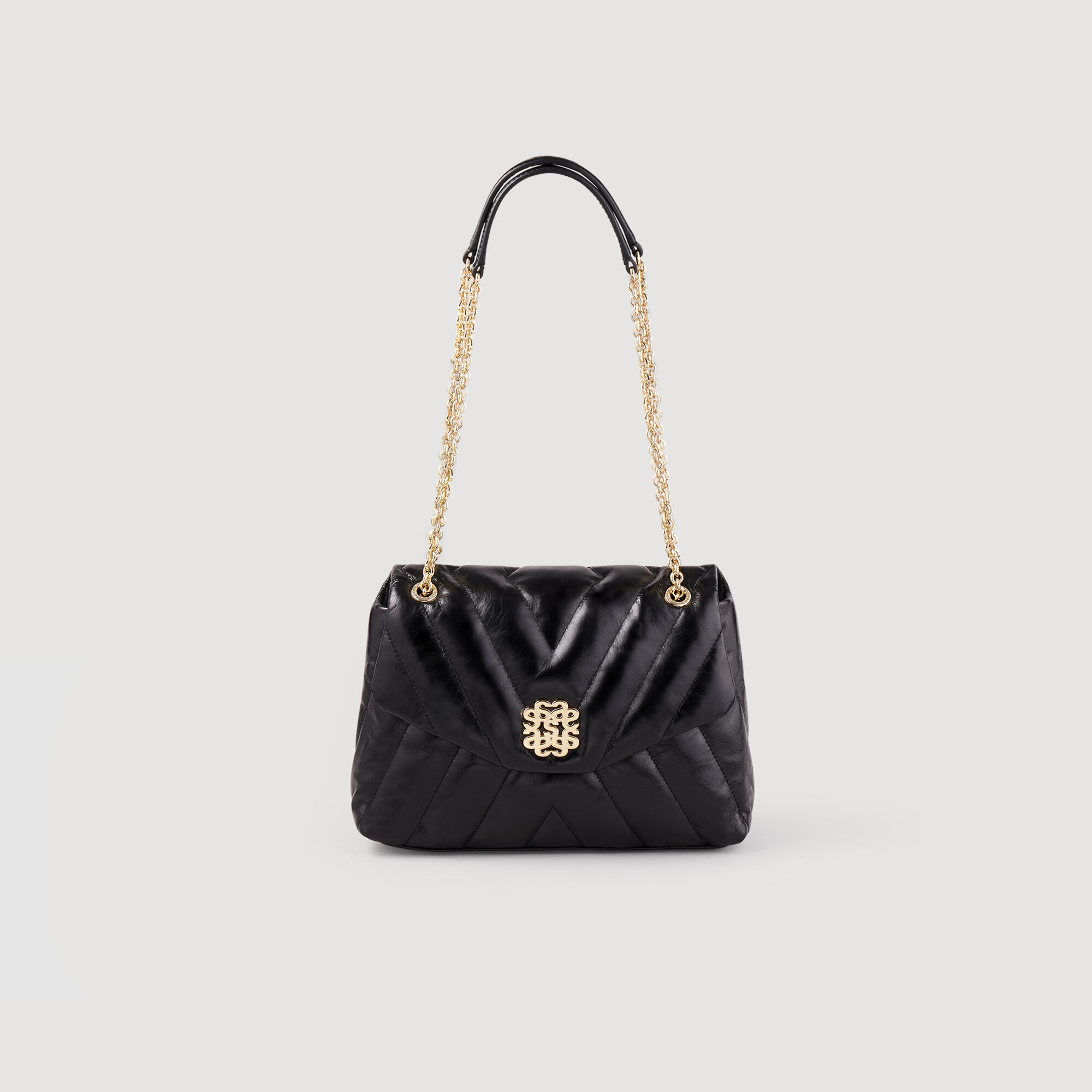Mila quilted leather bag