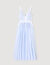 Long striped dress