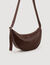 Small leather hobo bag