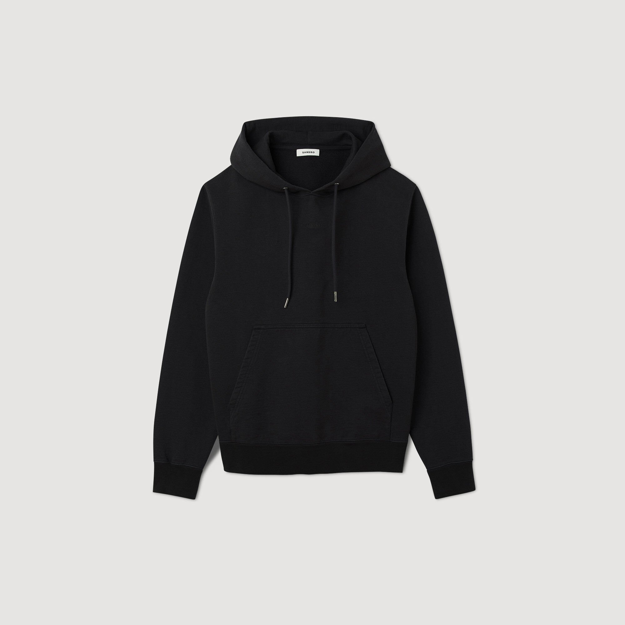 Sandro black hoodie hotsell