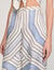 Spiral-motif wide-leg trousers