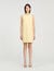 Short dress with rhinestone details