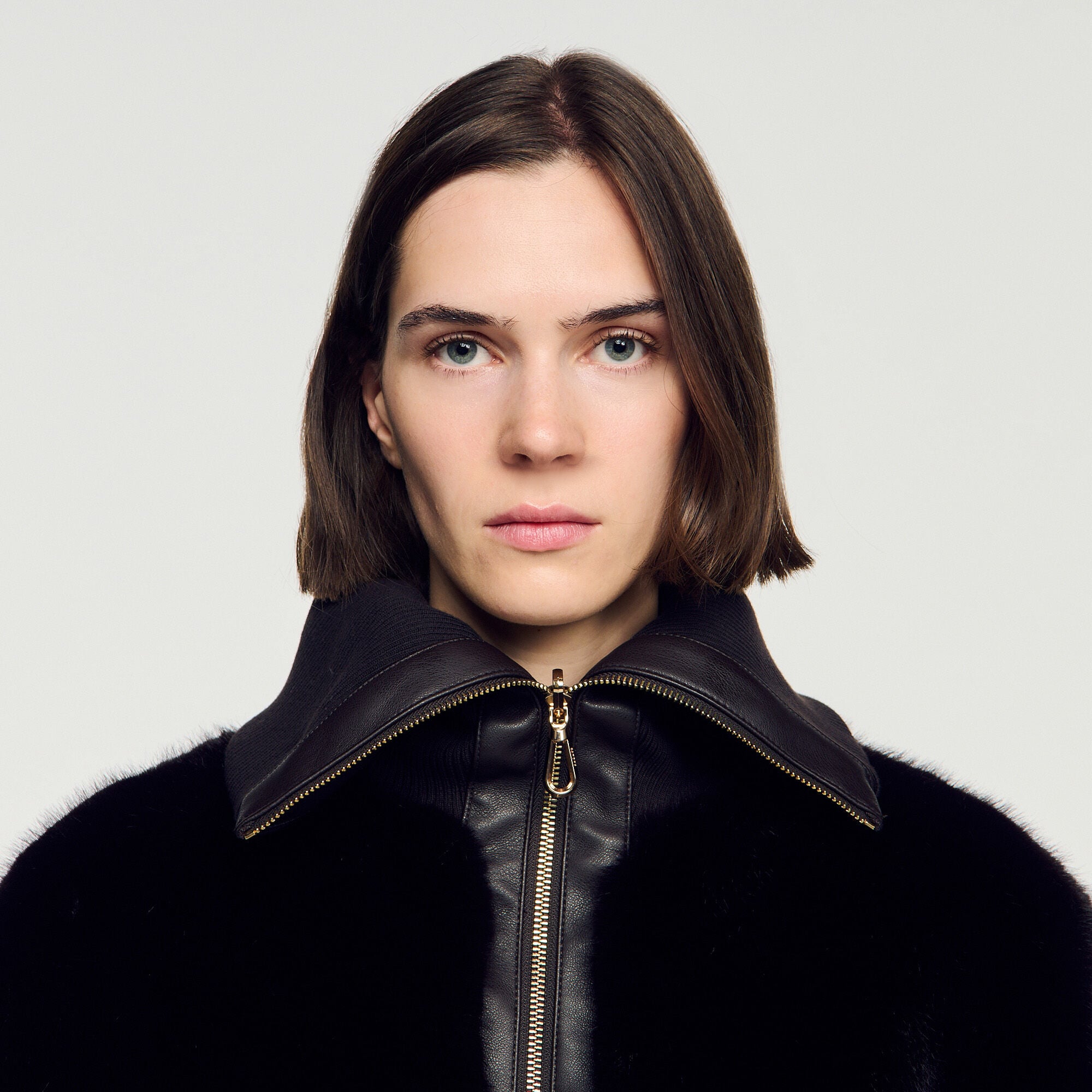 Short faux fur coat - Women | Sandro