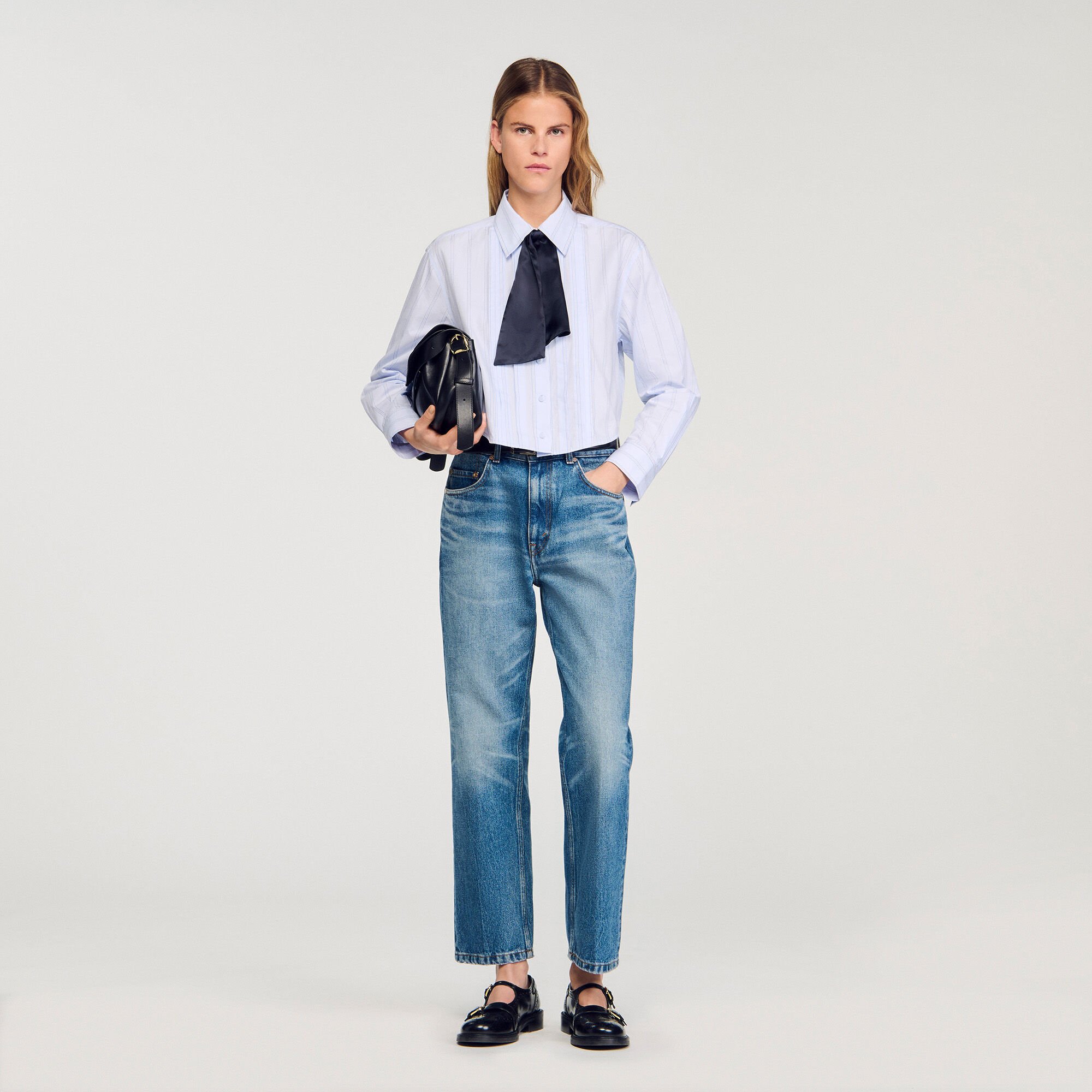 Le Mambo plain leather bag