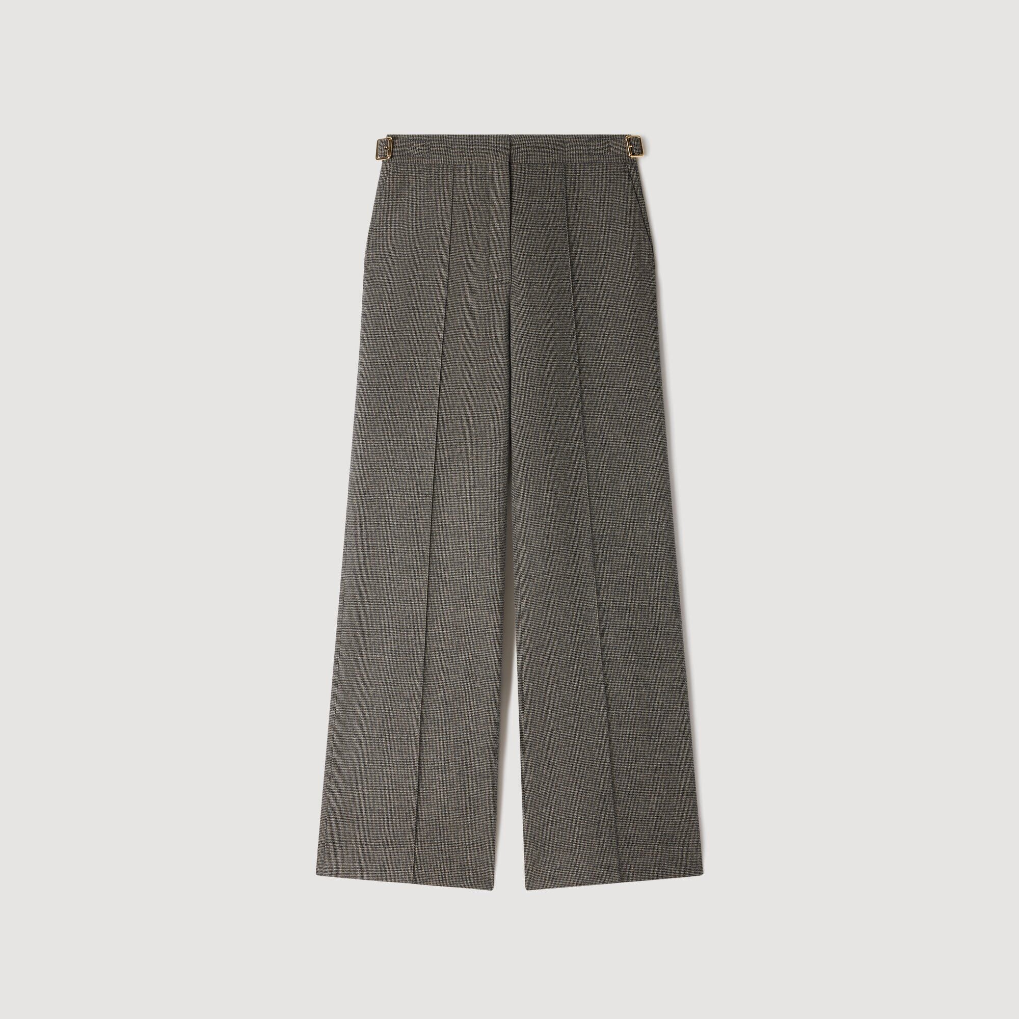 Wool suit trousers - Women | Sandro
