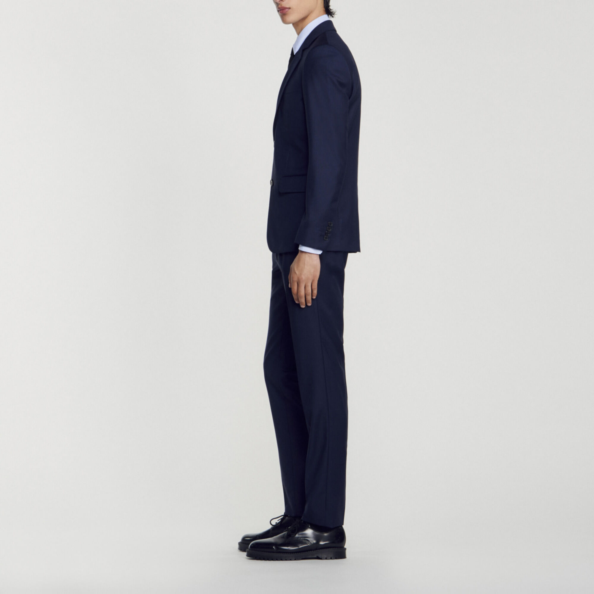 Virgin wool suit jacket