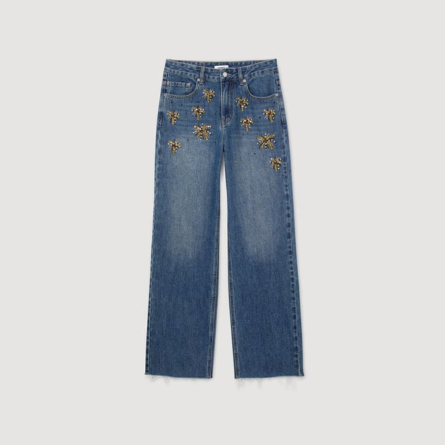 Rhinestone jeans