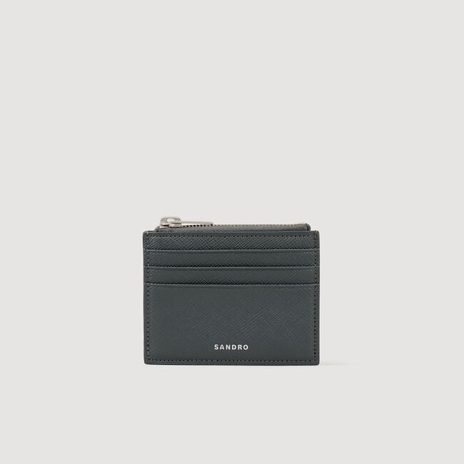 Reconstituted leather cardholder