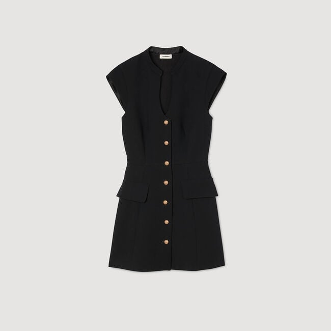 Short knit dress