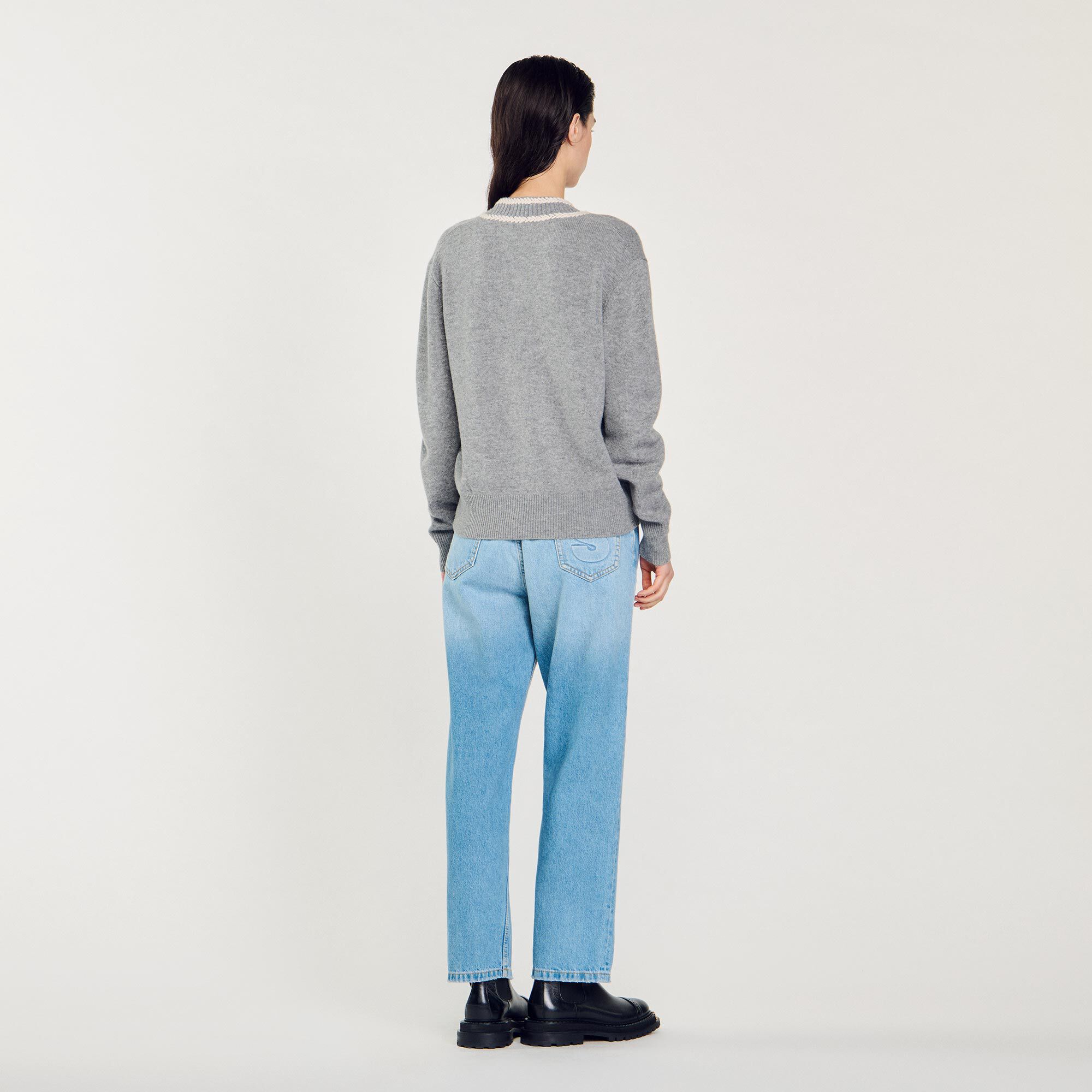 Wool and cashmere jumper