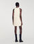 Dress with jewellery collar
