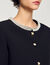 Jacket with beaded collar