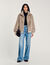Faux fur jacket