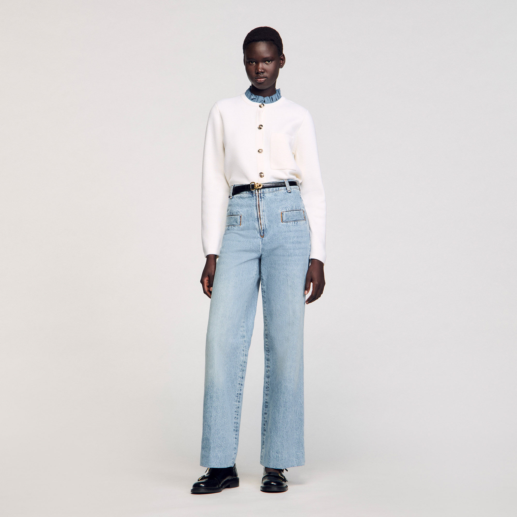 Wide-leg jeans