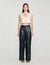 Satin crop top